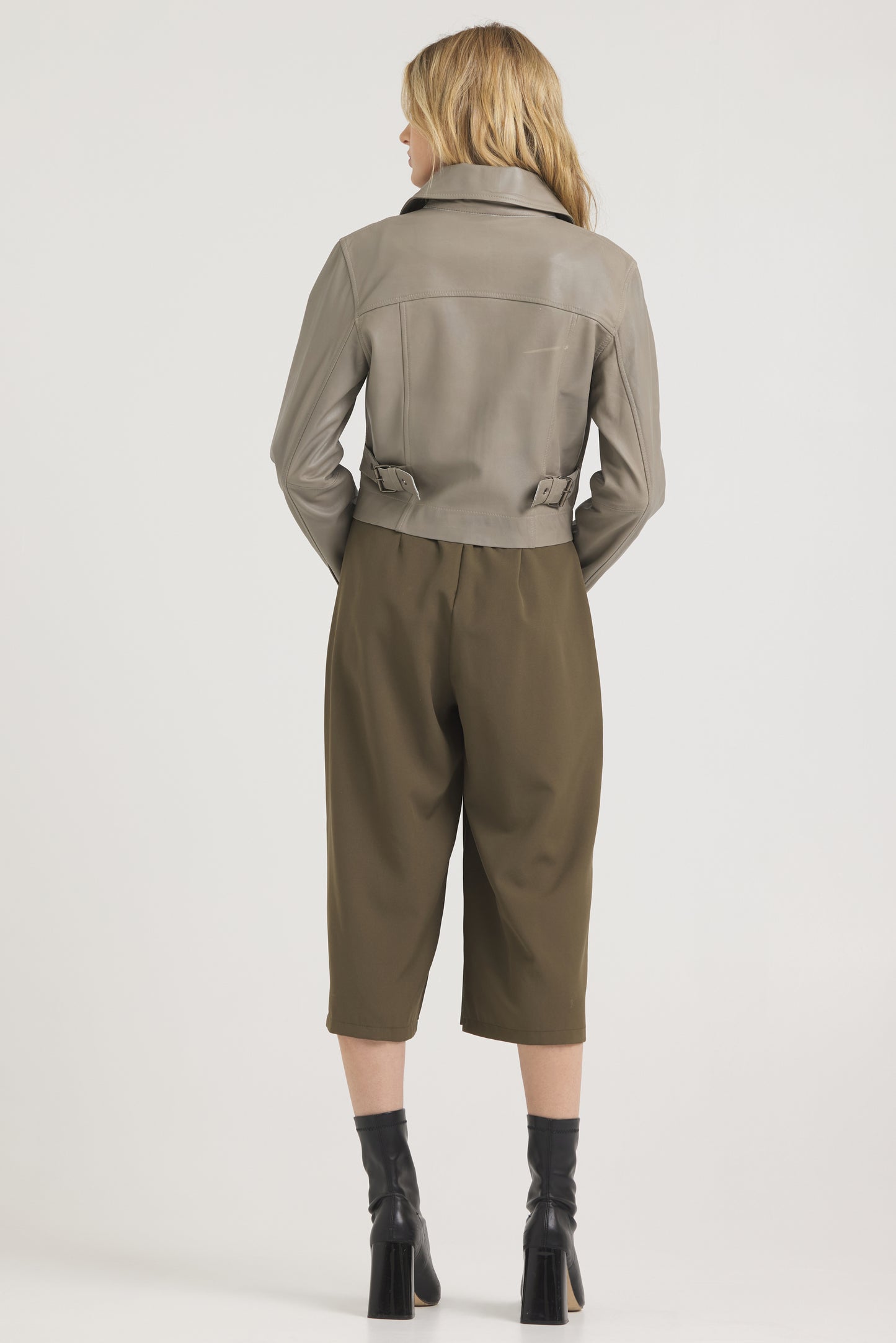 Moira Patina LeatherJacket Taupe