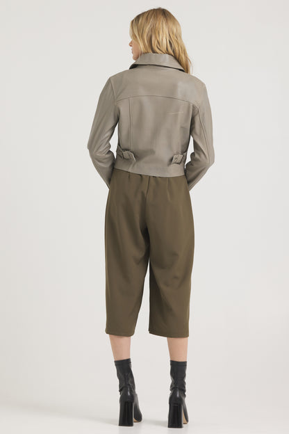 Moira Patina LeatherJacket Taupe