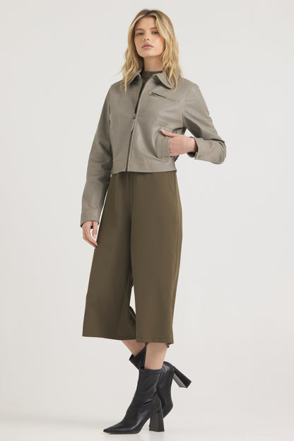 Moira Patina LeatherJacket Taupe