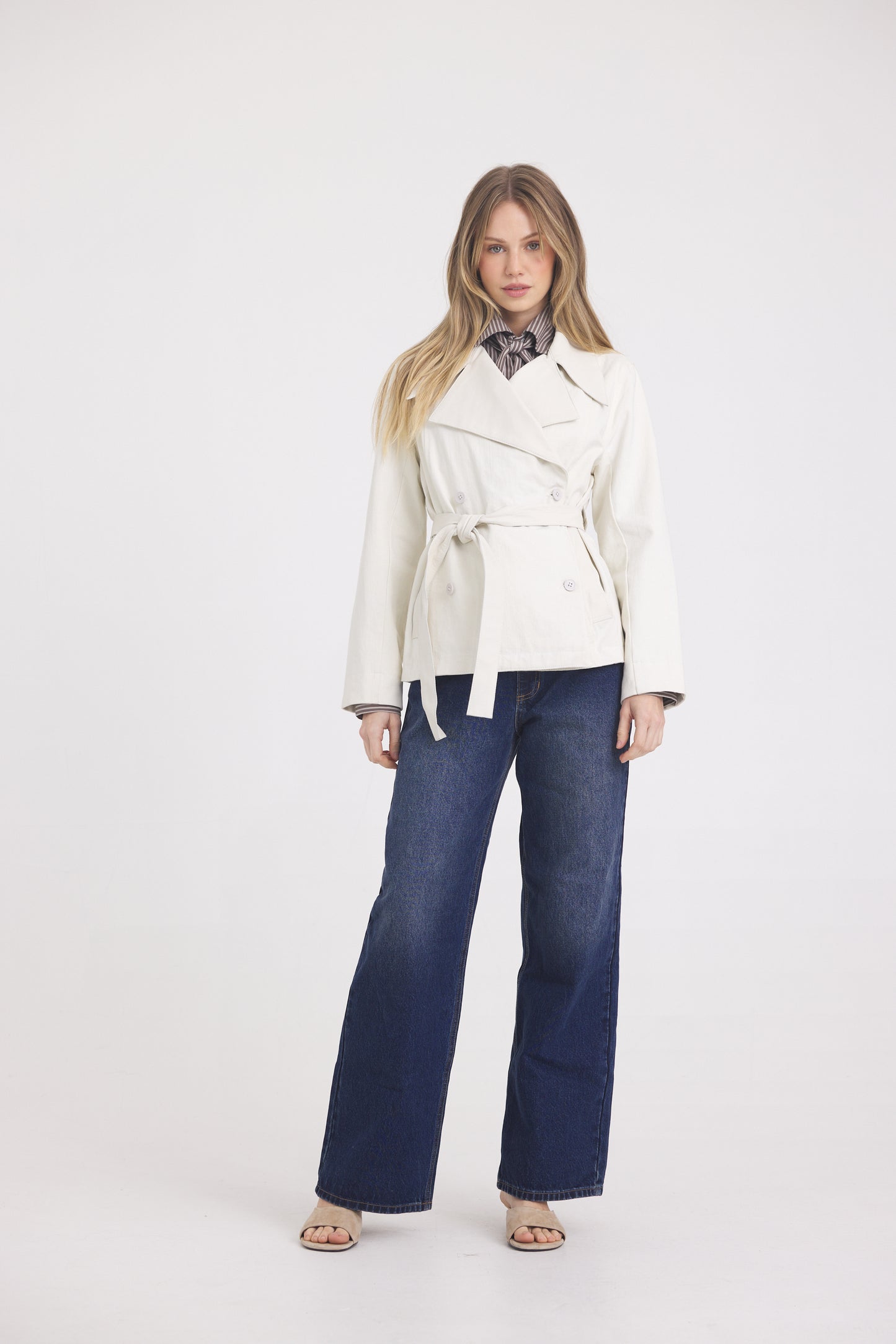 Celine Spray Dye Jacket Oatmeal