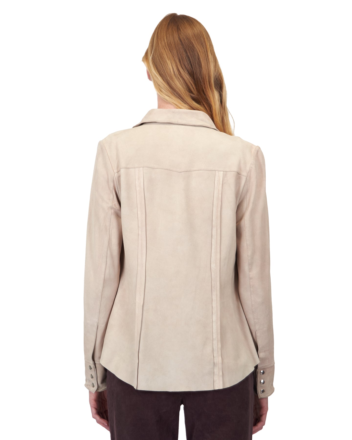 Robin Washed Suede Jacket Beechwood