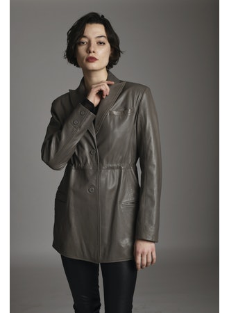 Giacca Lusso Emma Blazer Cement