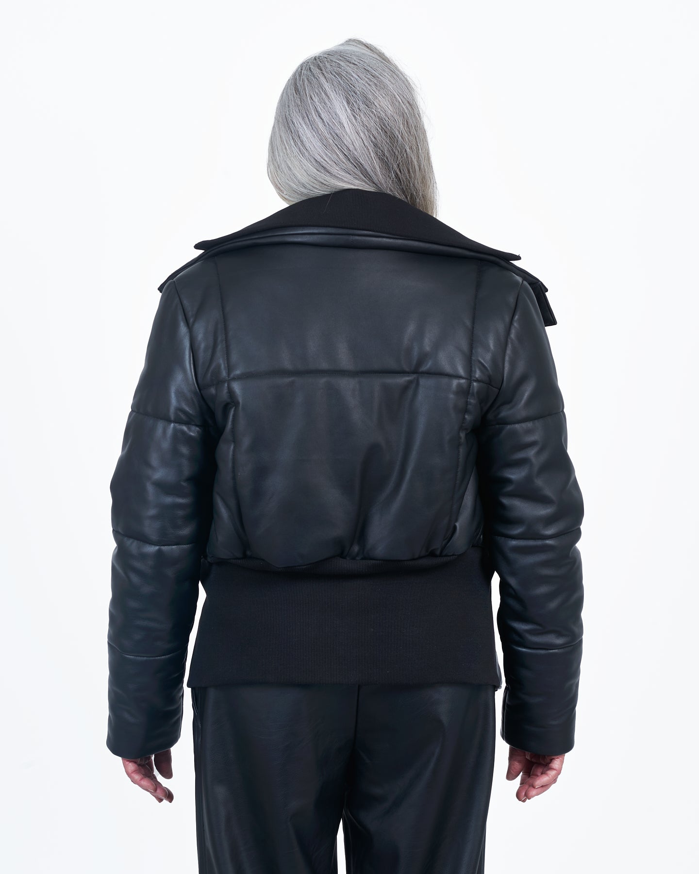 Giacca Lusso Channel Puffer Black