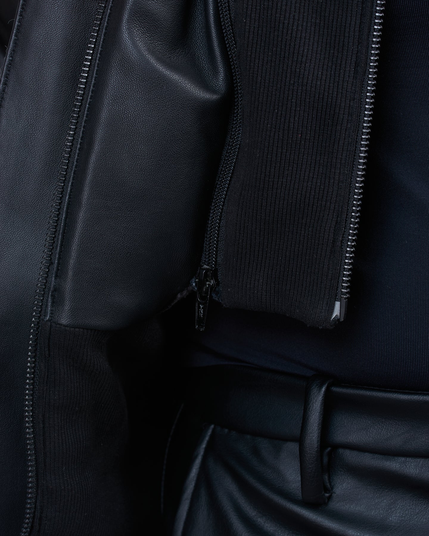 Giacca Lusso Channel Puffer Black