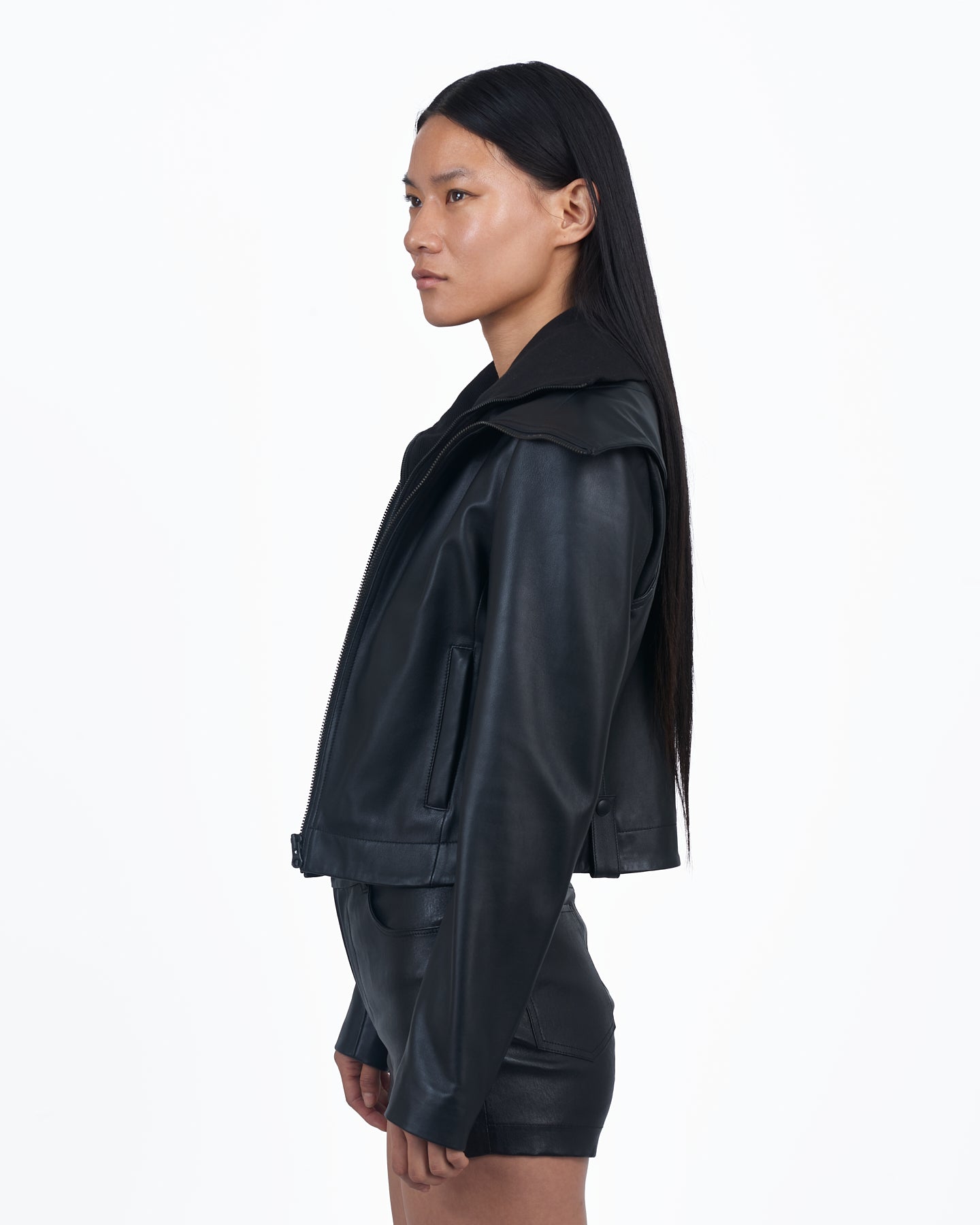 Giacca leather jacket sale