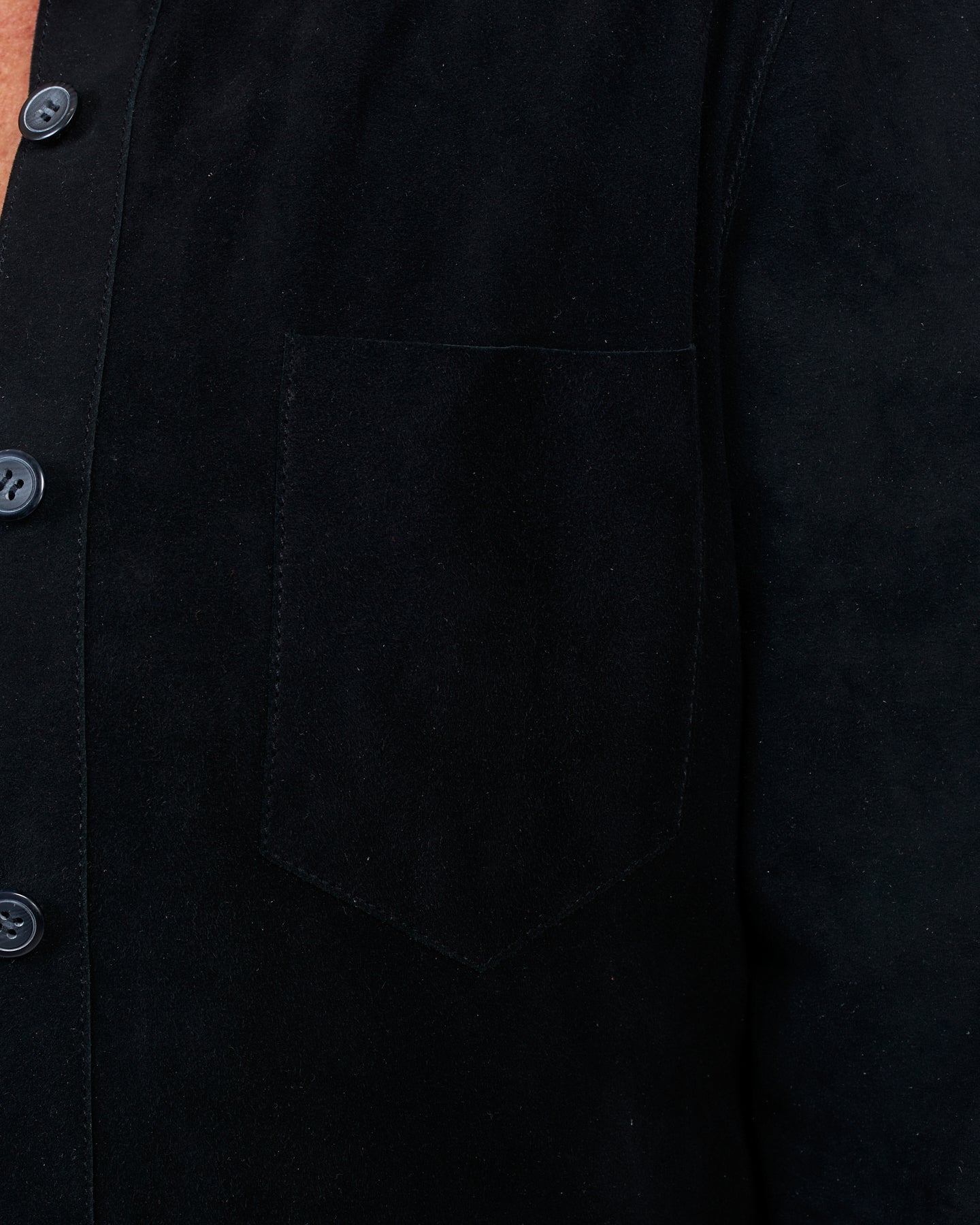 Giacca Lusso Britta Suede Blouse Black
