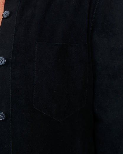 Giacca Lusso Britta Suede Blouse Black