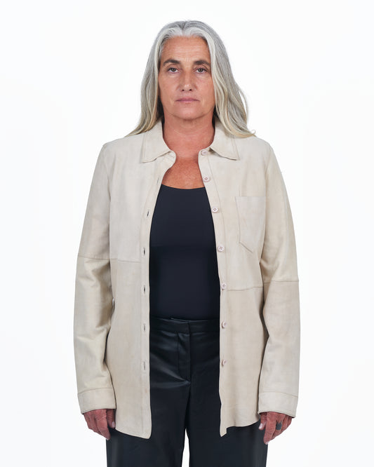 Giacca Lusso Britta Suede Blouse Blush