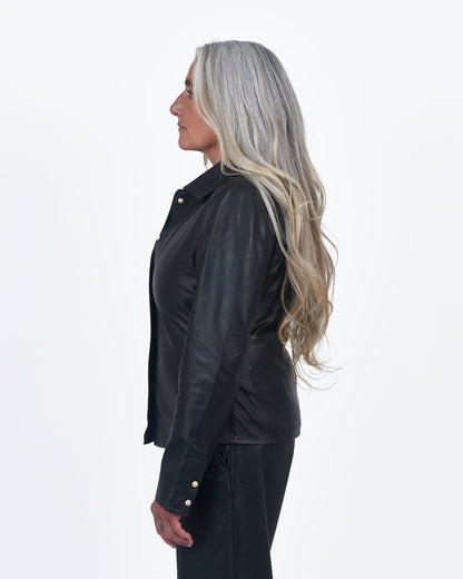 Giacca Lusso Shirt Jacket Black