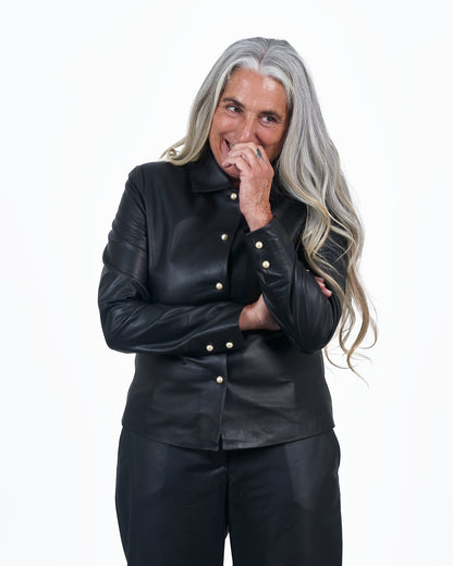 Giacca Lusso Shirt Jacket Black