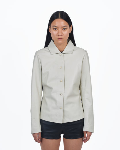 Giacca Lusso Shirt Jacket Off White