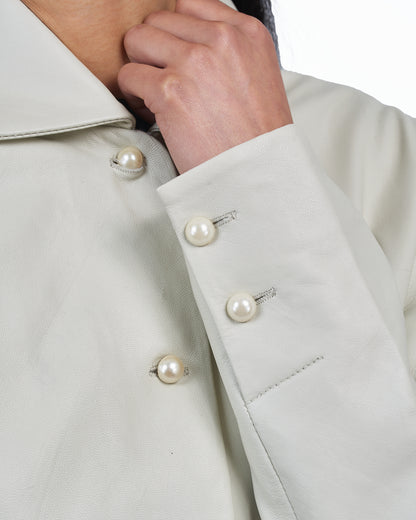 Giacca Lusso Shirt Jacket Off White