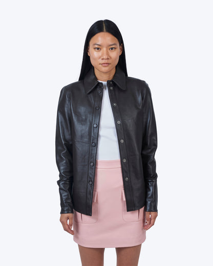 Jakett Sylvie Shirt Jacket Black