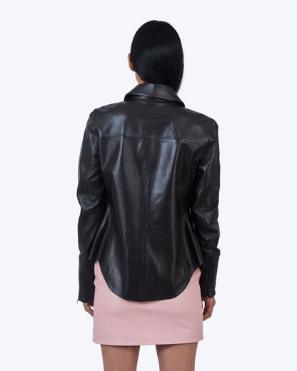 Jakett Sylvie Shirt Jacket Black
