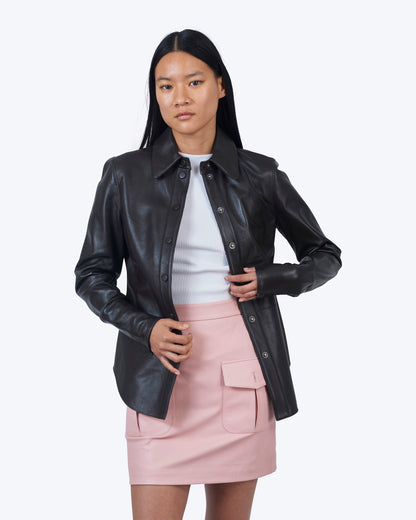 Jakett Sylvie Shirt Jacket Black
