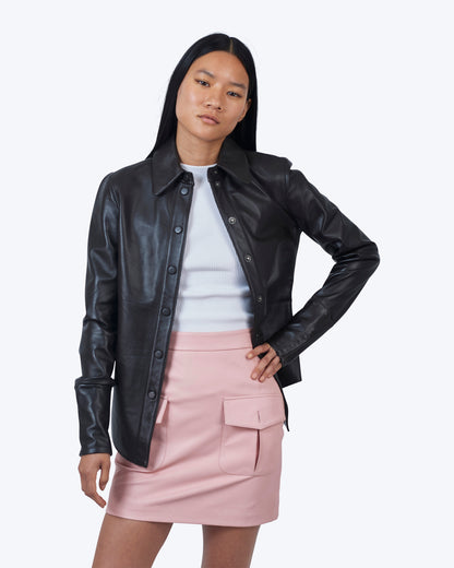 Jakett Sylvie Shirt Jacket Black