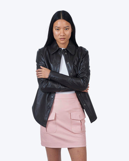 Jakett Sylvie Shirt Jacket Black