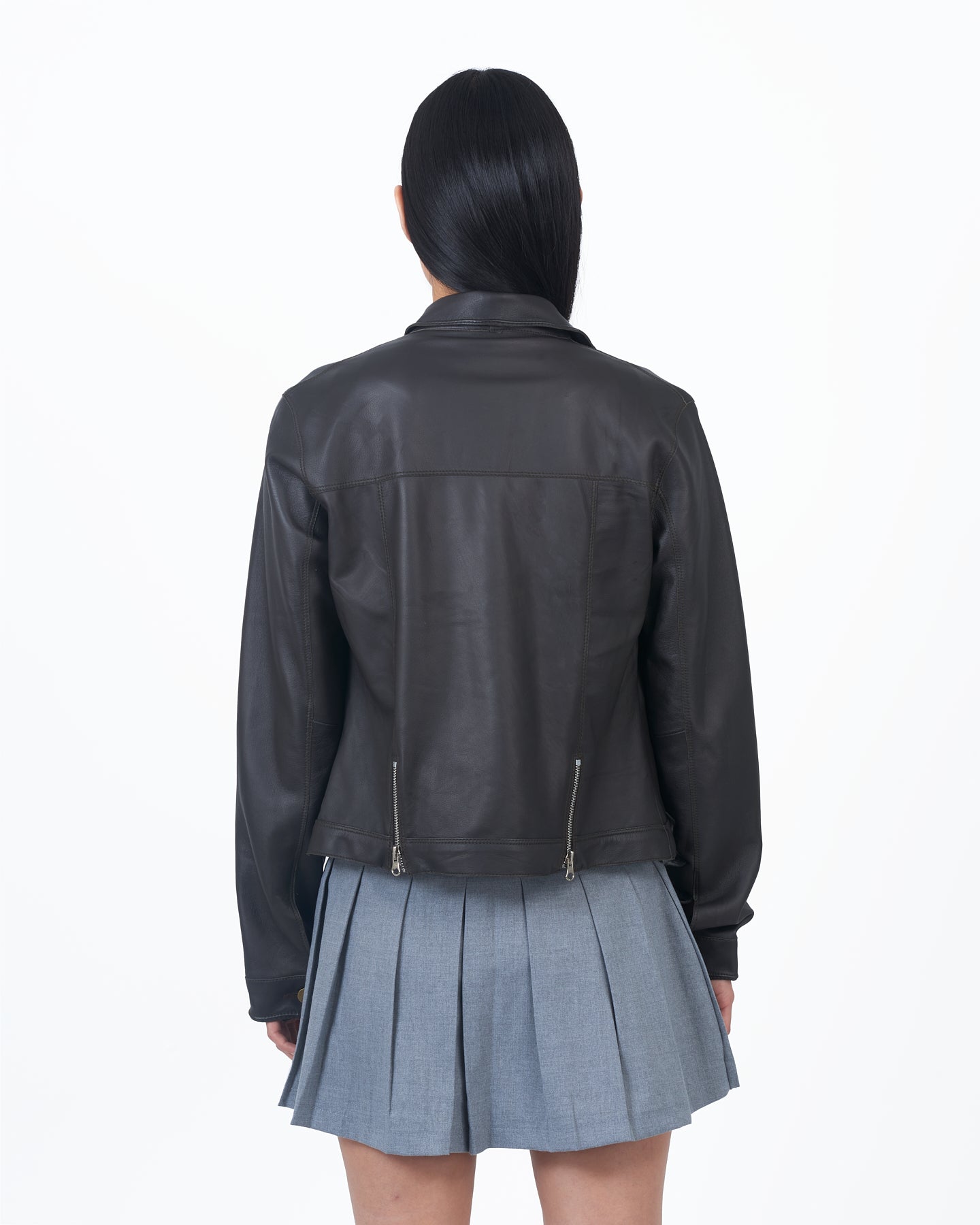 JKT Alexa Burnished Leather Chocolate