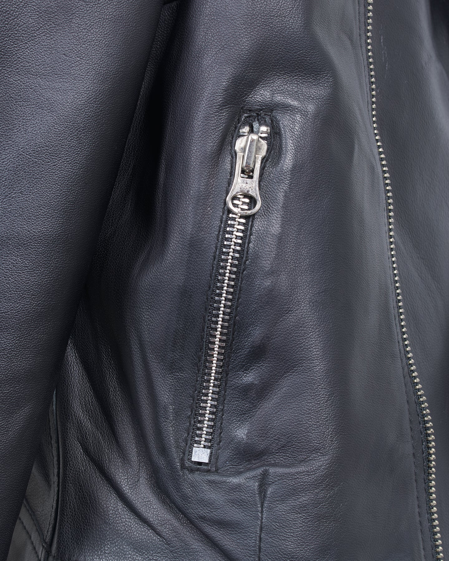 JKT Tyler Burnished Leather Jacket Black
