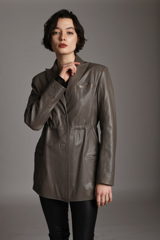 Giacca Lusso Emma Blazer Cement